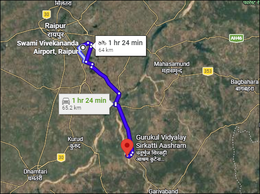 Ashram Location Preview