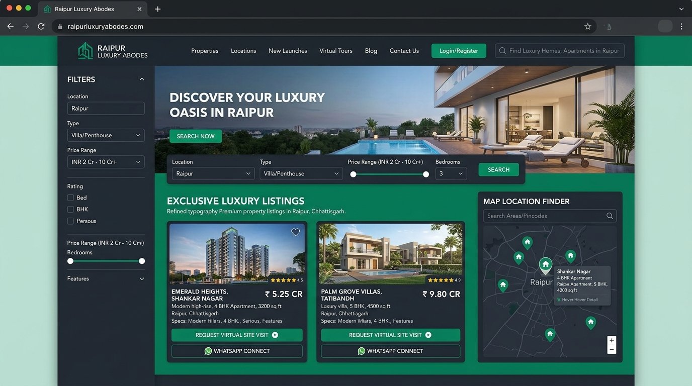 Real Estate Lead Engine Screenshot